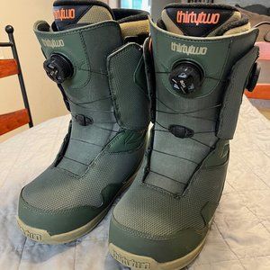 thirtytwo TM-Two Double Boa Snowboard Boots - Size 10 - Green